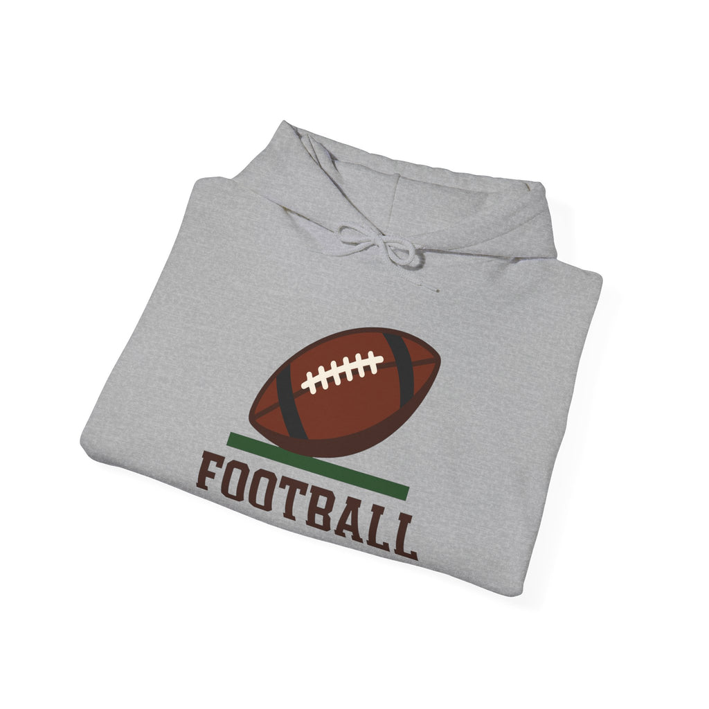 Football Player Personalized Hoodie - Custom Name & Number