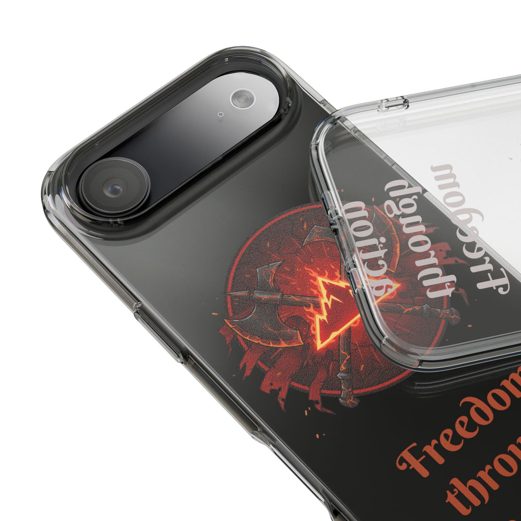 Red Mana Magic The Gathering Inspired Design - Impact-Resistant Phone Case