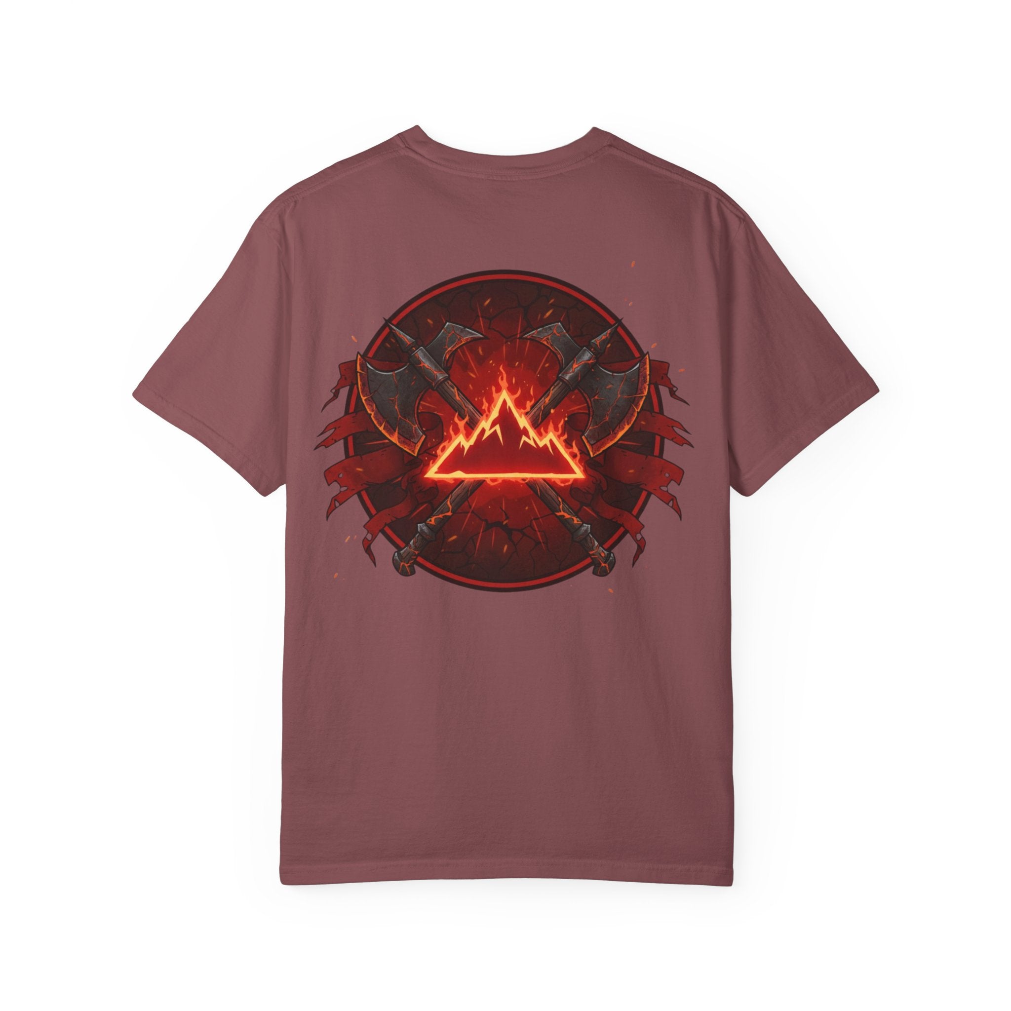Red Mana Graphic T-Shirt — Magic The Gathering Inspired Tee