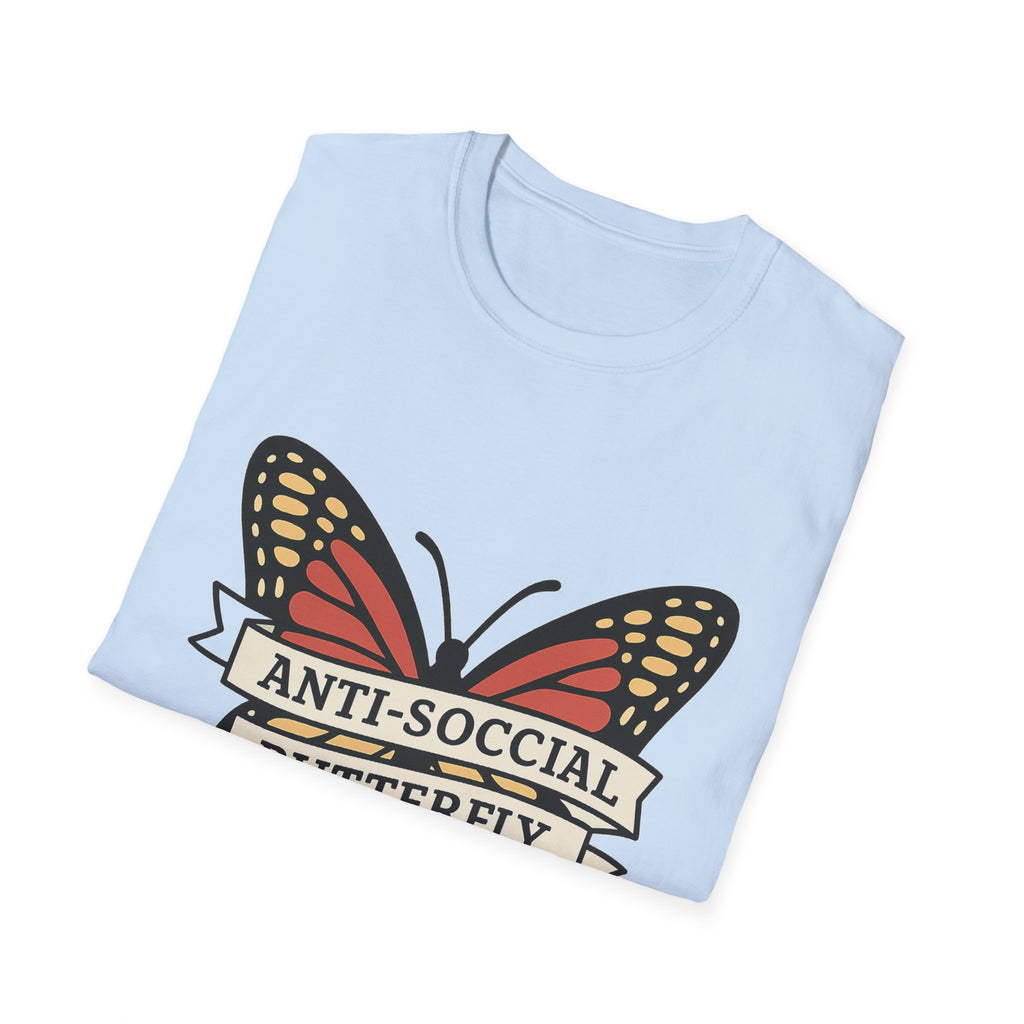 Anti-Social Butterfly Softstyle T-Shirt