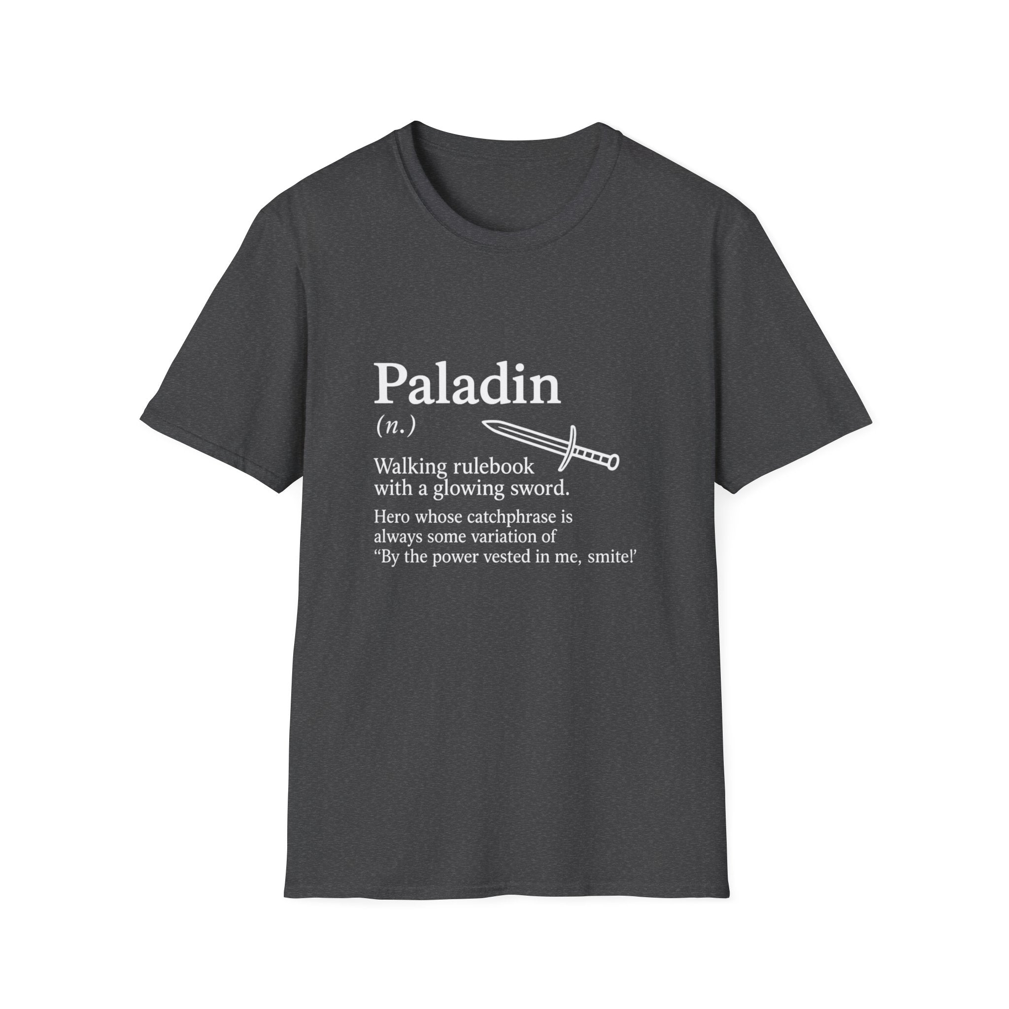 Paladin Class T-Shirt - Funny Dungeons & Dragons Tee
