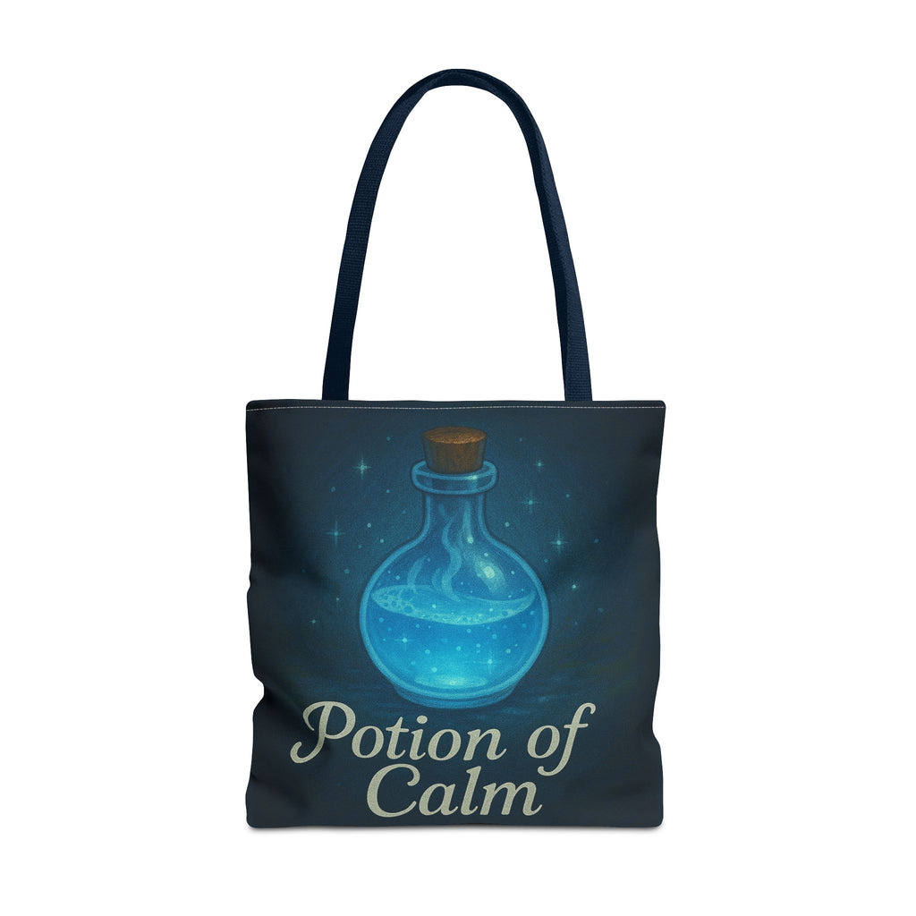 Potion of Calm Tote Bag | D&D Inspired Bag | Fantasy RPG Gift | Witchy Aesthetic Eco Bag, Magical Gift for Relaxation,  Witchy Aesthetic