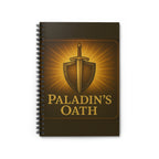 Paladin's Oath Spiral Notebook - RPG Journal, Sketchbook, Battle Planner, Dungeons & Dragons