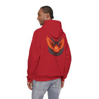 Red Mana Magic: Magic the Gathering Inspired Hoodie