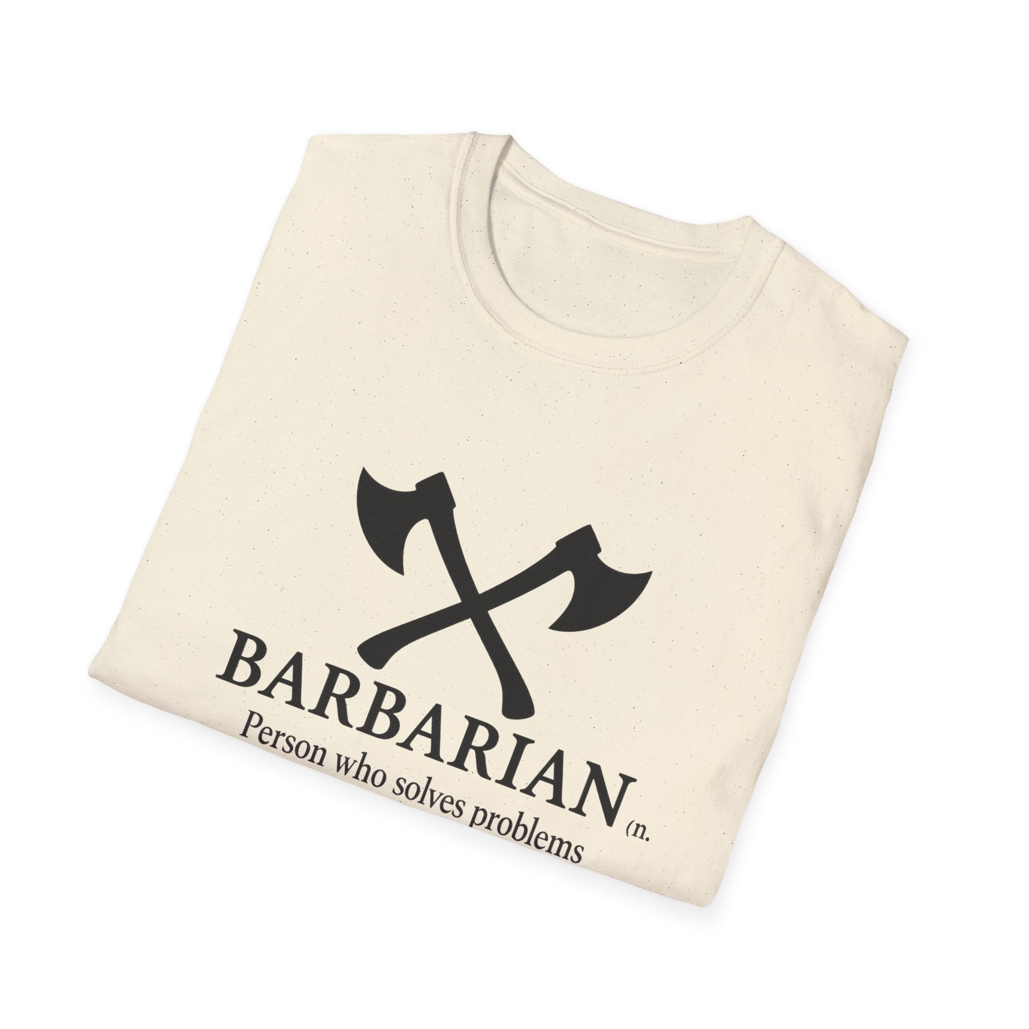 Barbarian Definition T-Shirt - Funny DnD Tabletop RPG Tee, Humor Tee, Gift for Friends, Funny Shirt, Casual Wear, Meme Lover Apparel