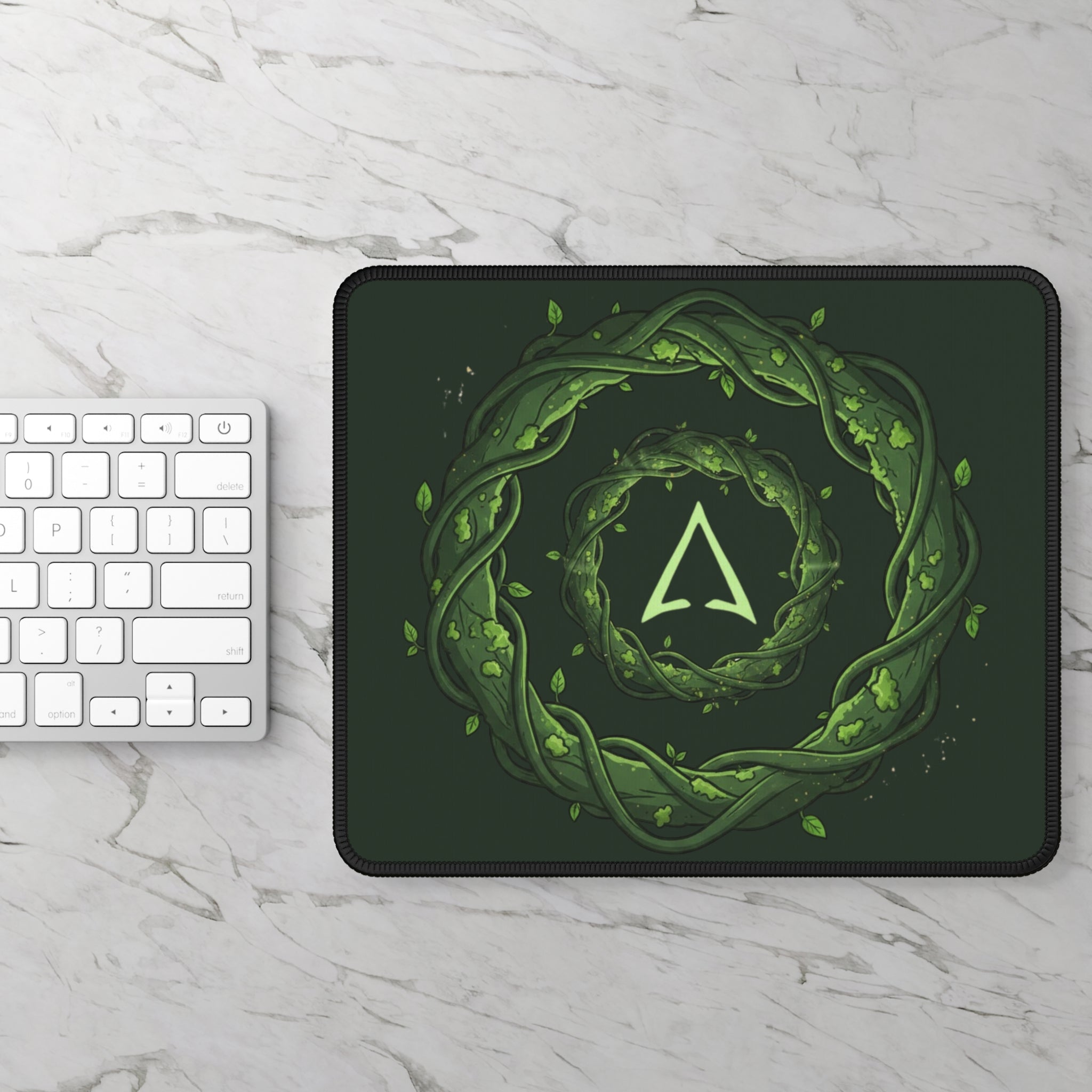 Green Mana Magic: Magic the Gathering Gaming Mouse Pad