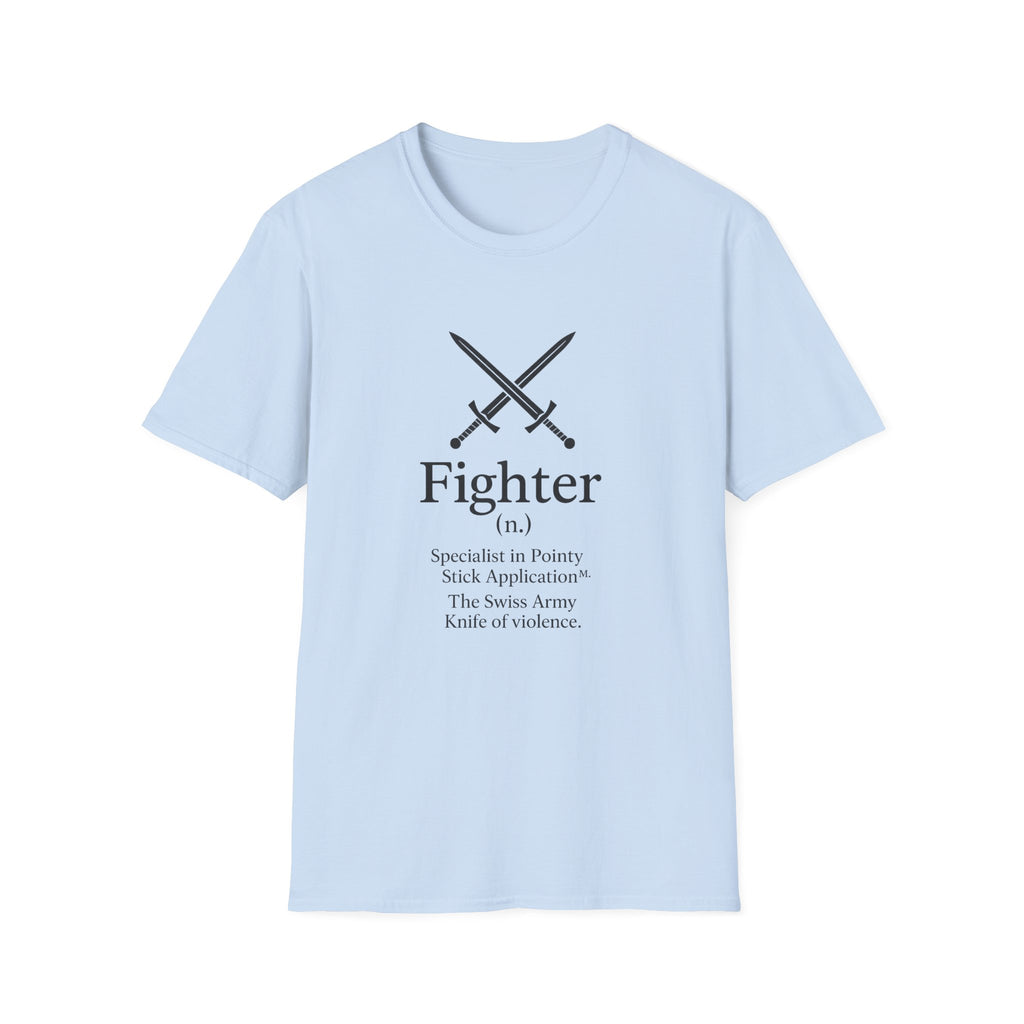 Fighter Class T-Shirt - Funny Dungeons and Dragons Tee