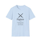 Fighter Class T-Shirt - Funny Dungeons and Dragons Tee