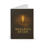 Wizard's Study Spiral Notebook - Magical Journal, RPG Journal, Sketchbook, Battle Planner, Dungeons & Dragons