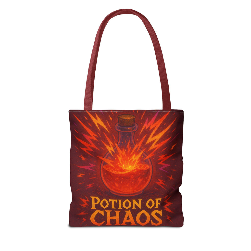 Chaos Potion Tote Bag: D&D Inspired Bag | RPG Gamer Tote | Dungeon and Dragons Gift | Fantasy Magic Potion Tote Witch Decor