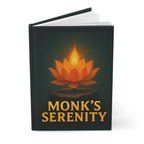 Monk's Serenity Hardcover Journal - Tabletop RPG Diary, D&D Campaign Notebook, Battle Notebook, Game Master Journal, RPG Campaign Log