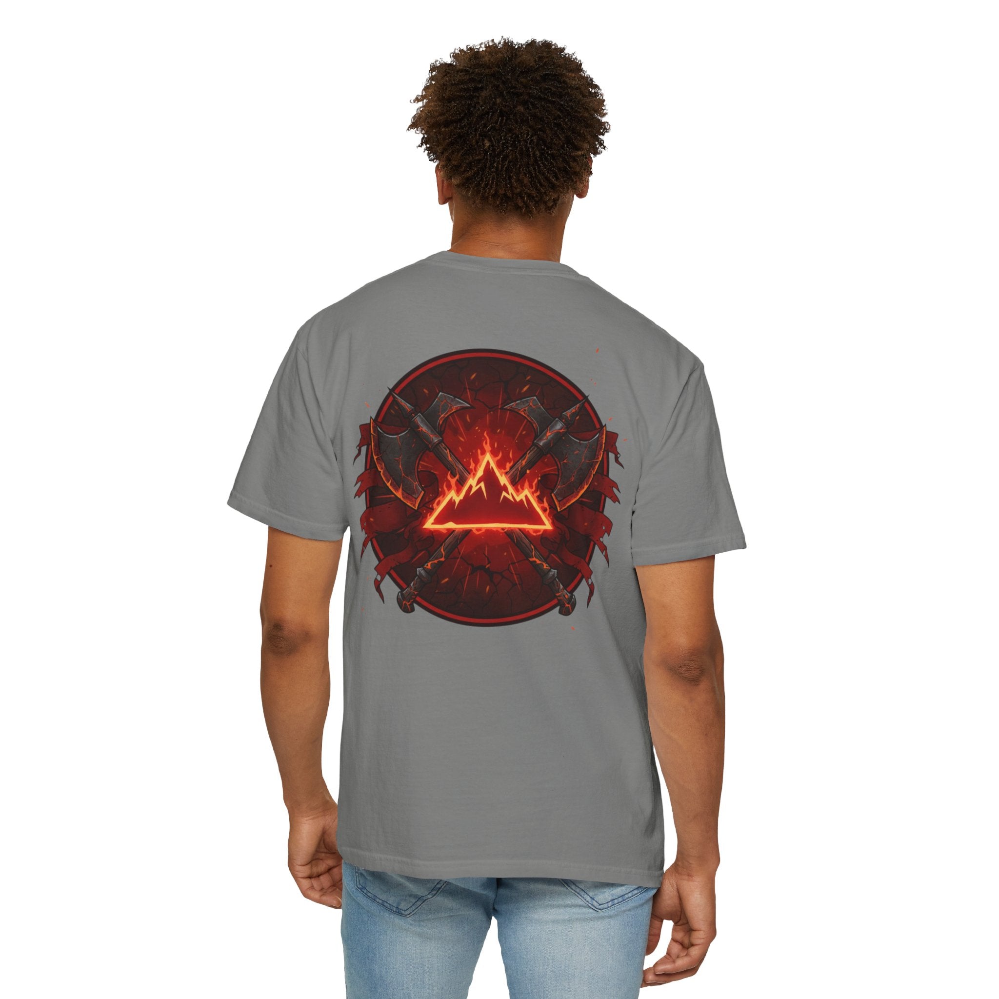 Red Mana Graphic T-Shirt — Magic The Gathering Inspired Tee