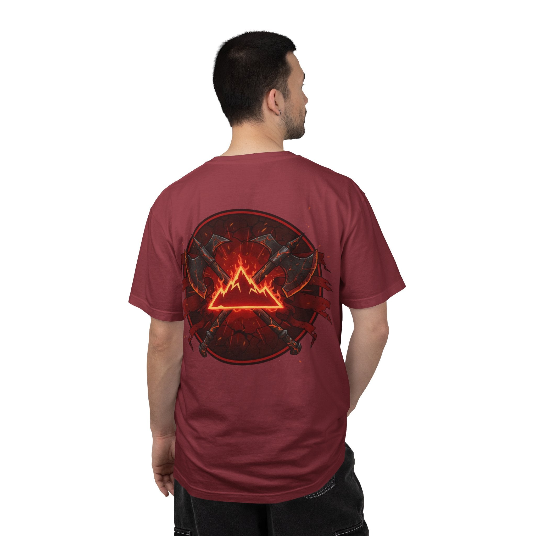 Red Mana Graphic T-Shirt — Magic The Gathering Inspired Tee