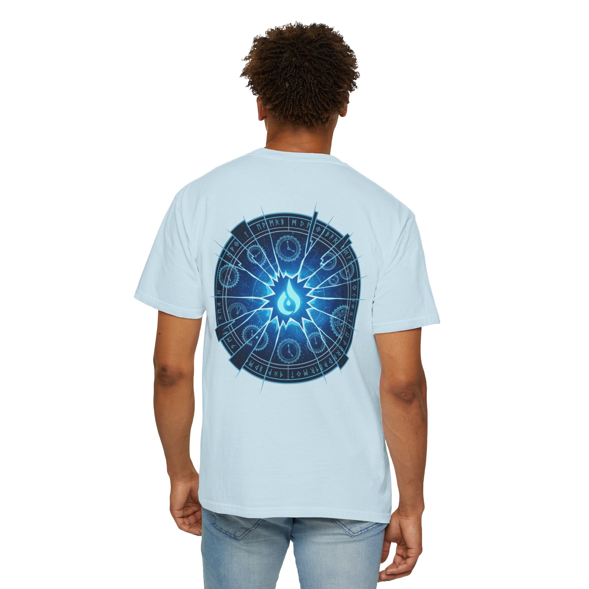 Blue Mana Magic T-shirt — Magic The Gathering Inspired Tee