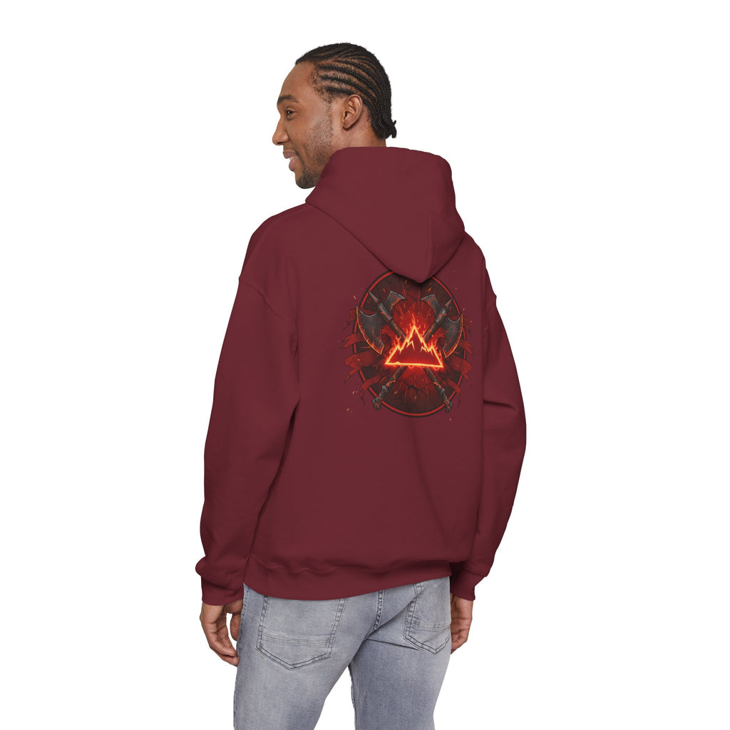 Red Mana Magic The Gathering Inspired Hoodie
