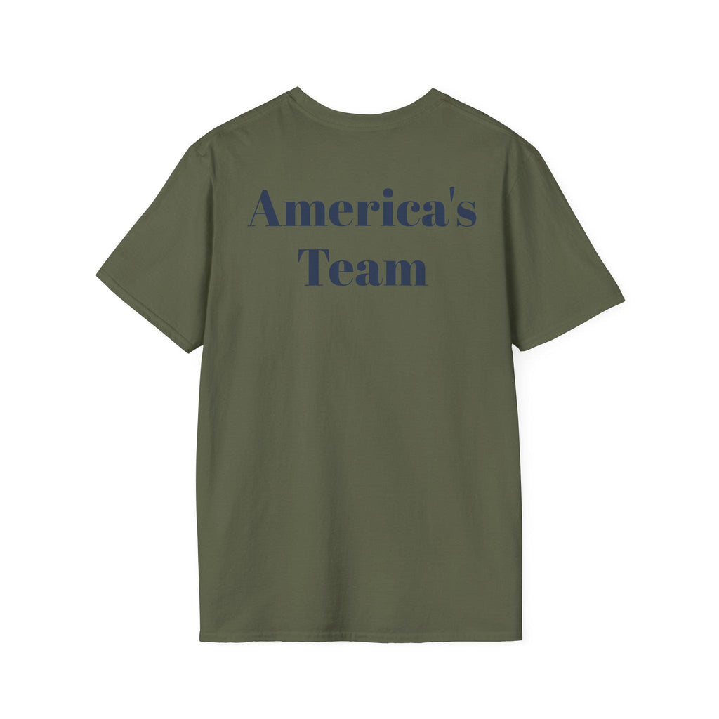 Dallas -Americas Team- T-Shirt - Longhorn Mascot-  Sports Fans