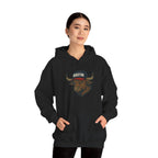 Houston "Battle Red" Hoodie - Longhorn Mascot - Houston Football