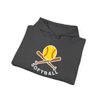 Softball Player Personalized Hoodie - Custom Name & Number