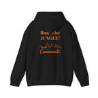 Cincinnati -Rule the Jungle- Hoodie - Cincinnati Tiger Sweatshirt - Cozy Unisex Hoodie, Perfect for Game Day