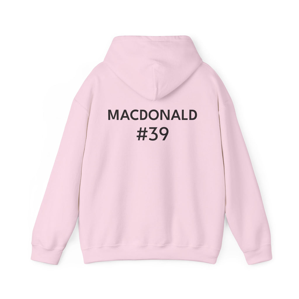 Basketball Player Personalized Hoodie - Custom Name & Number