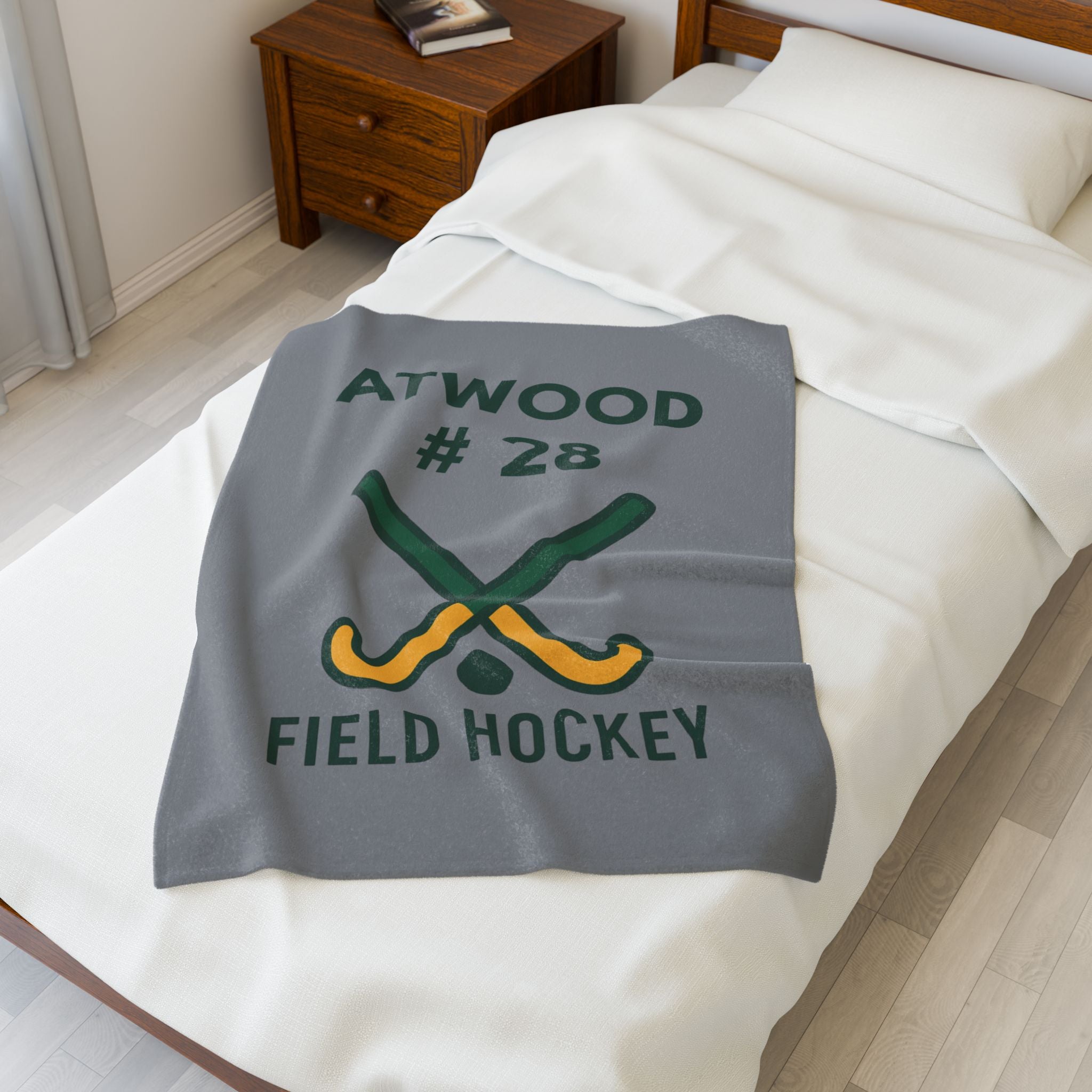 Field Hockey Personalizable Gift for Players, Parents, Grandparents, Last Name and Number Customizable, Sports gifts