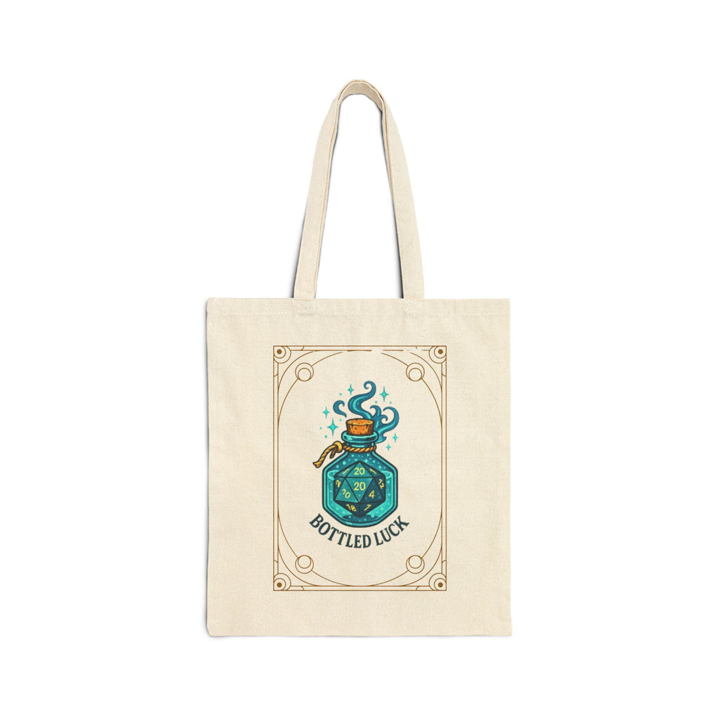 D&D Potion Bottle Canvas Tote Bag: RPG Gamer Gift