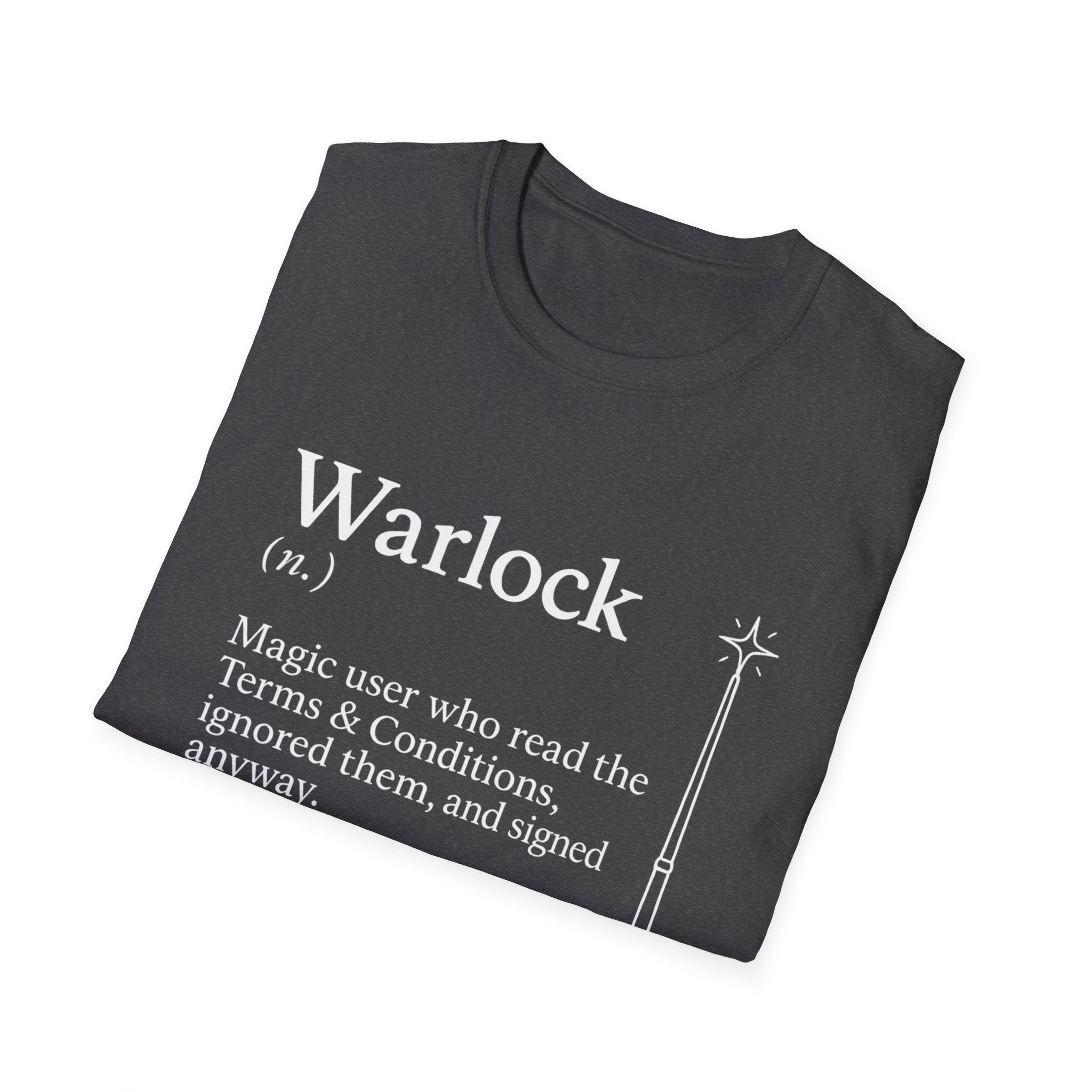 Warlock Class T-Shirt - Funny Dungeons & Dragons Tee