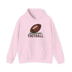 Football Player Personalized Hoodie - Custom Name & Number
