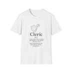 Cleric Class T-Shirt - Funny Dungeons & Dragons Tee