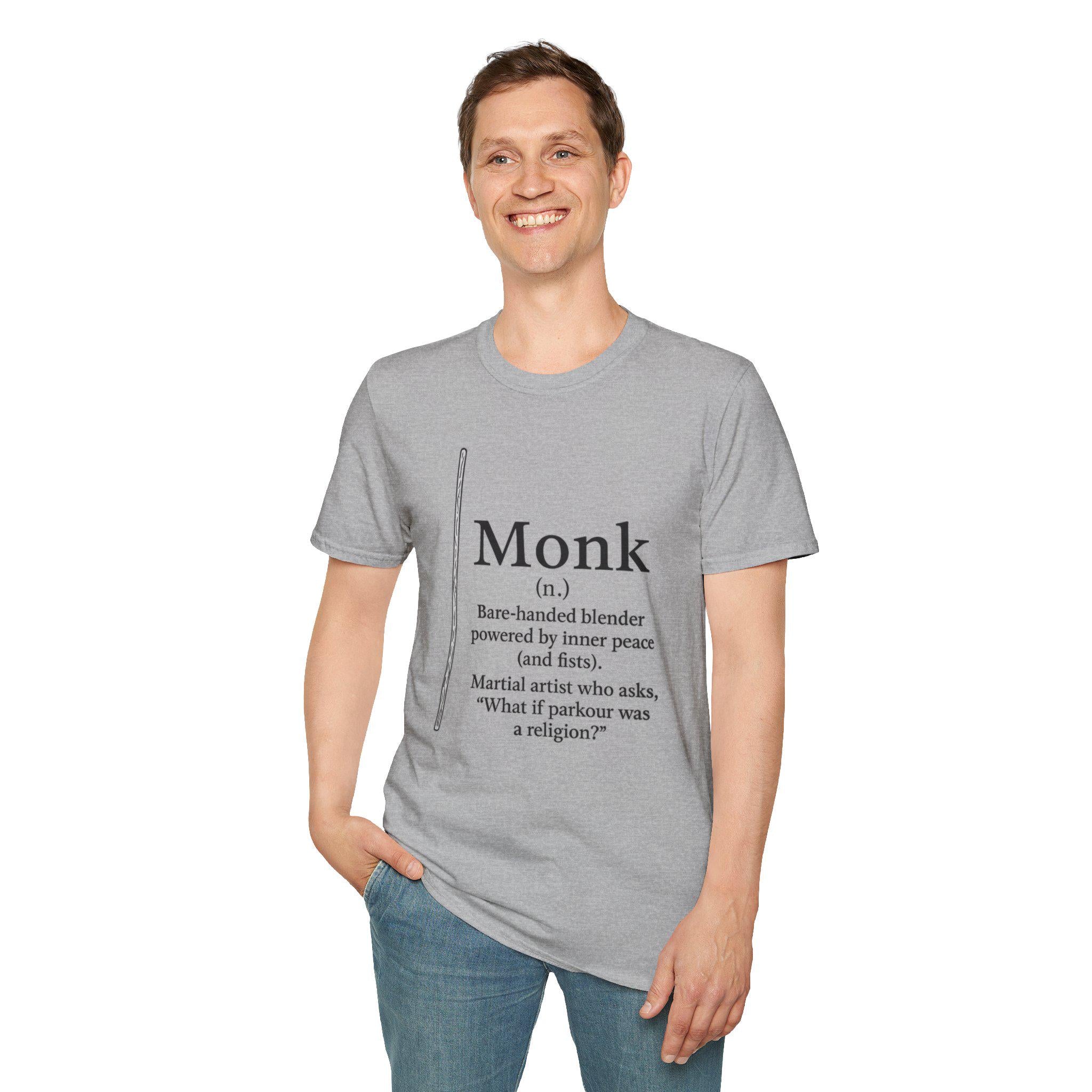 Monk Class T-Shirt - Funny Dungeons & Dragons Tee