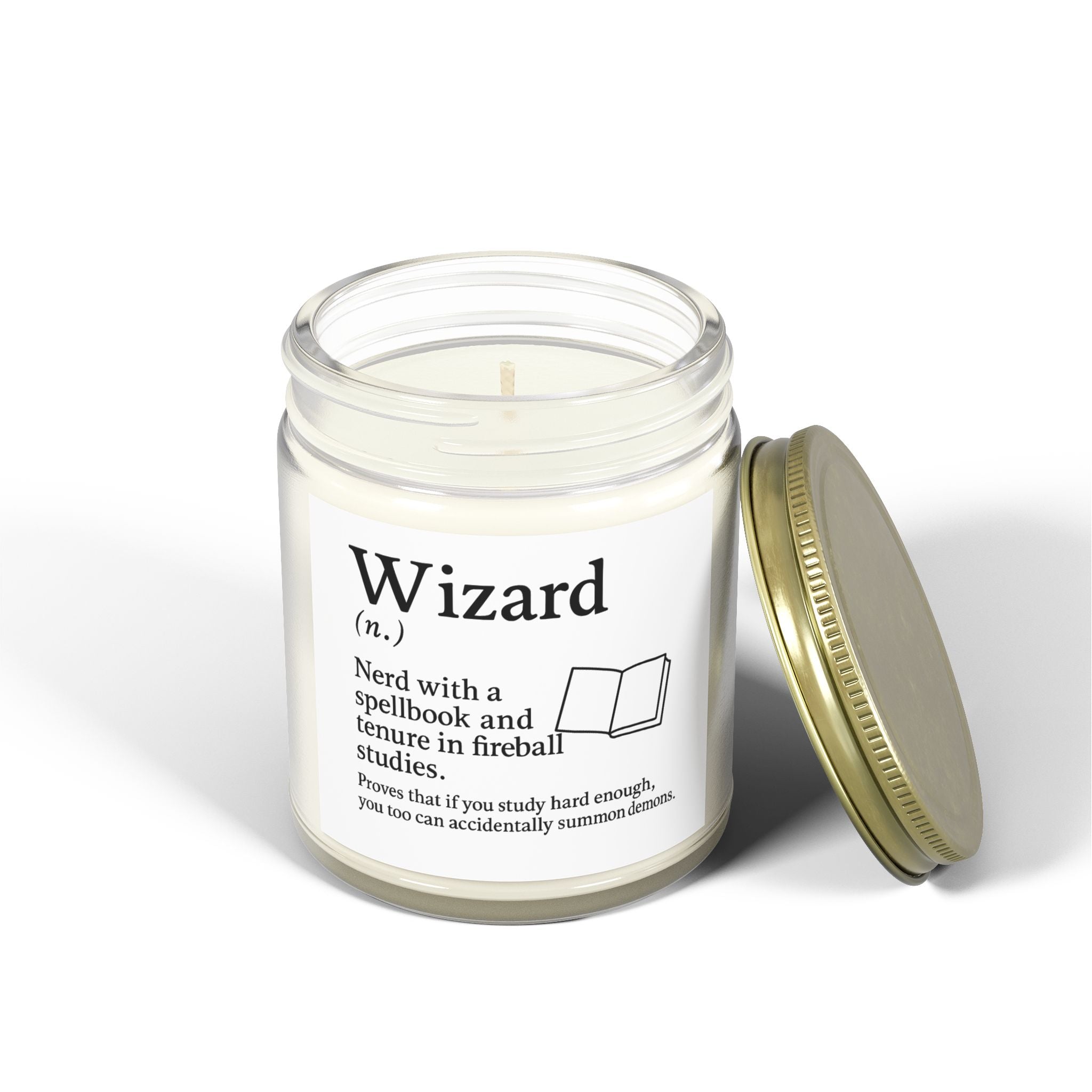 Wizard | Dungeons & Dragons Inspired Candle | Nerd Gift | RPG Candle | Tabletop Gift | Funny Fantasy Decor