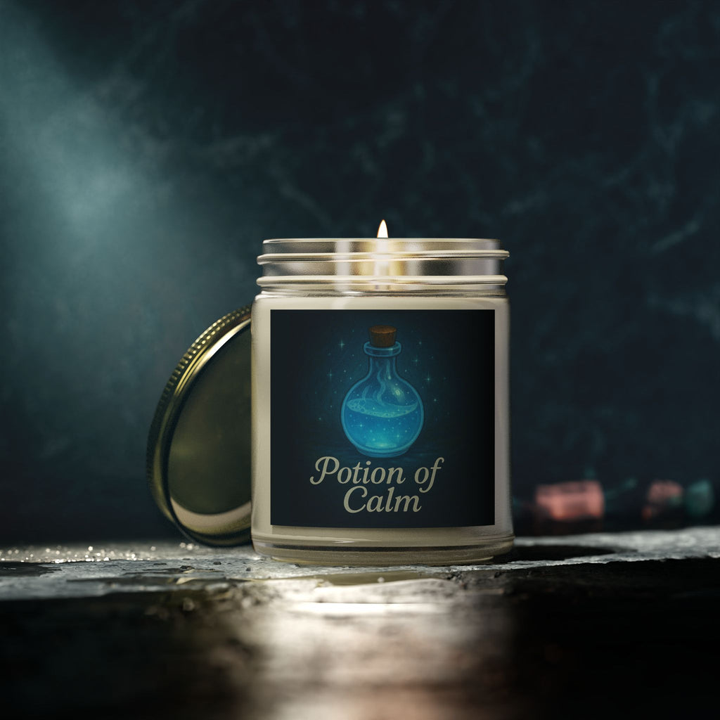 Calming Scented Candles - Potion of Calm, Aromatherapy, Home Decor, Relaxation Gift, Self-Care, Spa Day, Cozy Vibes