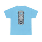 Blue Mana Emblem T-Shirt — Knowledge • Control • Foresight • Perfection