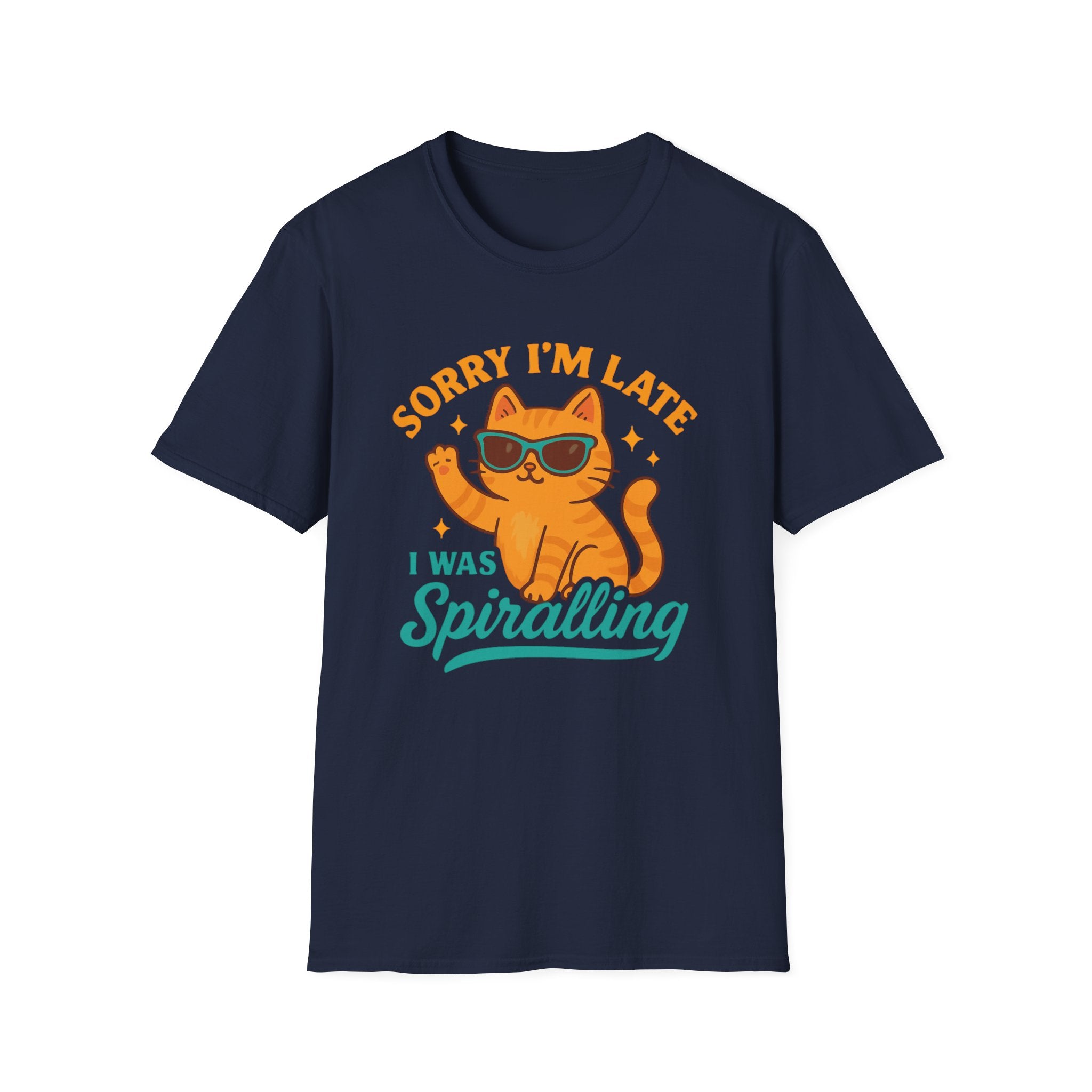 Cat Lover T-Shirt - Funny Retro Graphic Tee for Cats Lovers, Humor Gift for Pet Owners, Ideal for Birthdays or Casual Wear