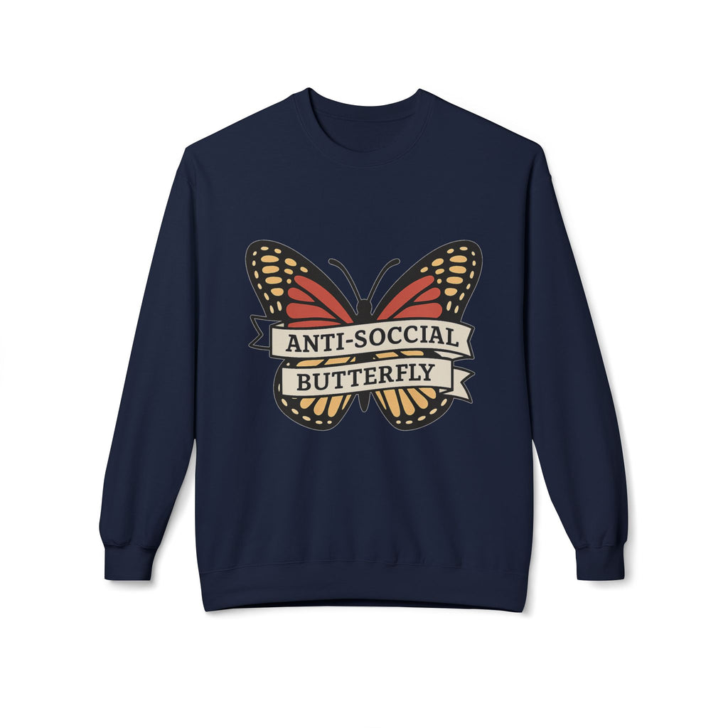 Anti-Social Butterfly Crewneck Sweatshirt