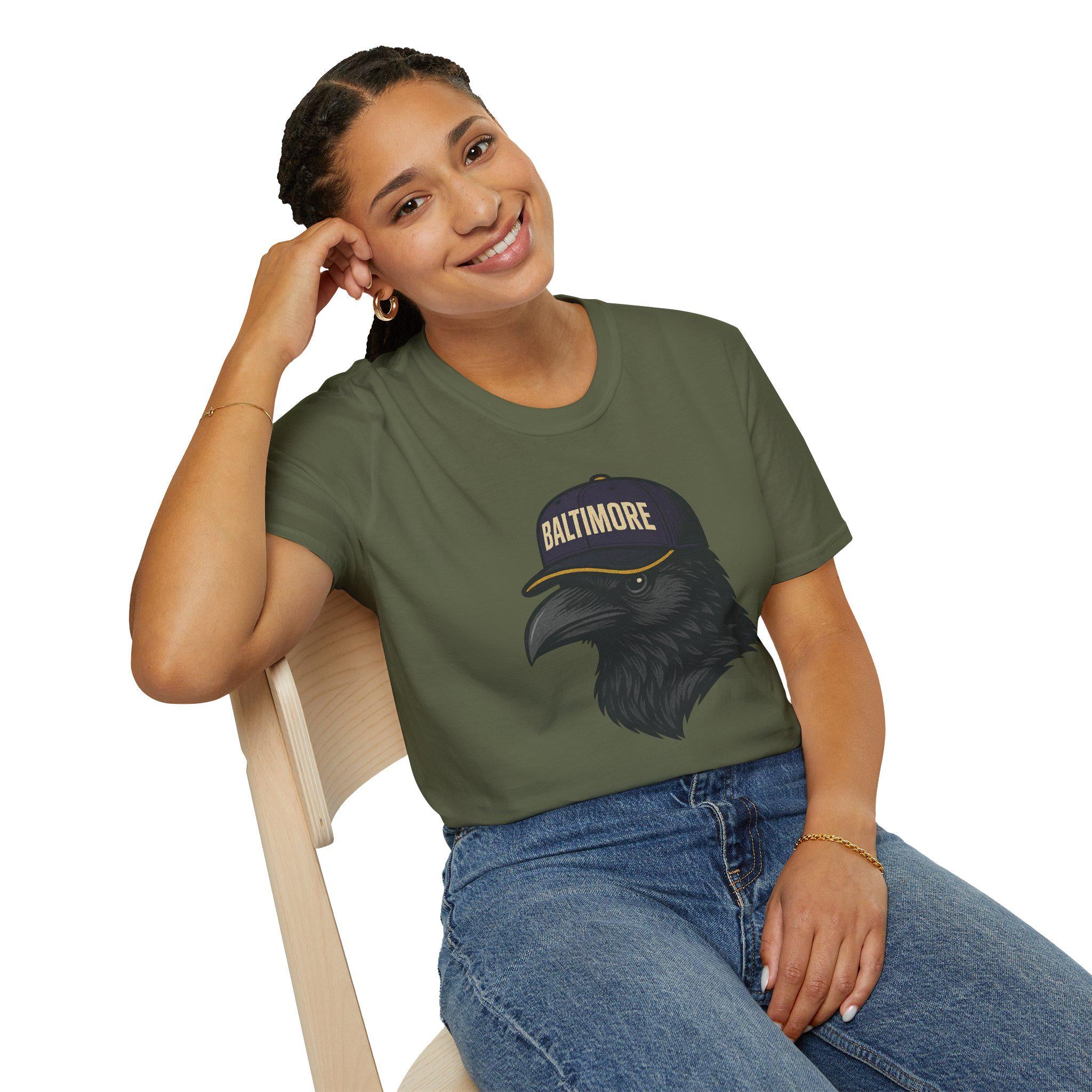 Baltimore Ravens - Ravens Flock - Fan Shirt - Raven Mascot