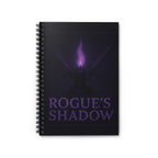 Rogue's Shadow Spiral Notebook - RPG Journal, Sketchbook, Battle Planner, Dungeons & Dragons