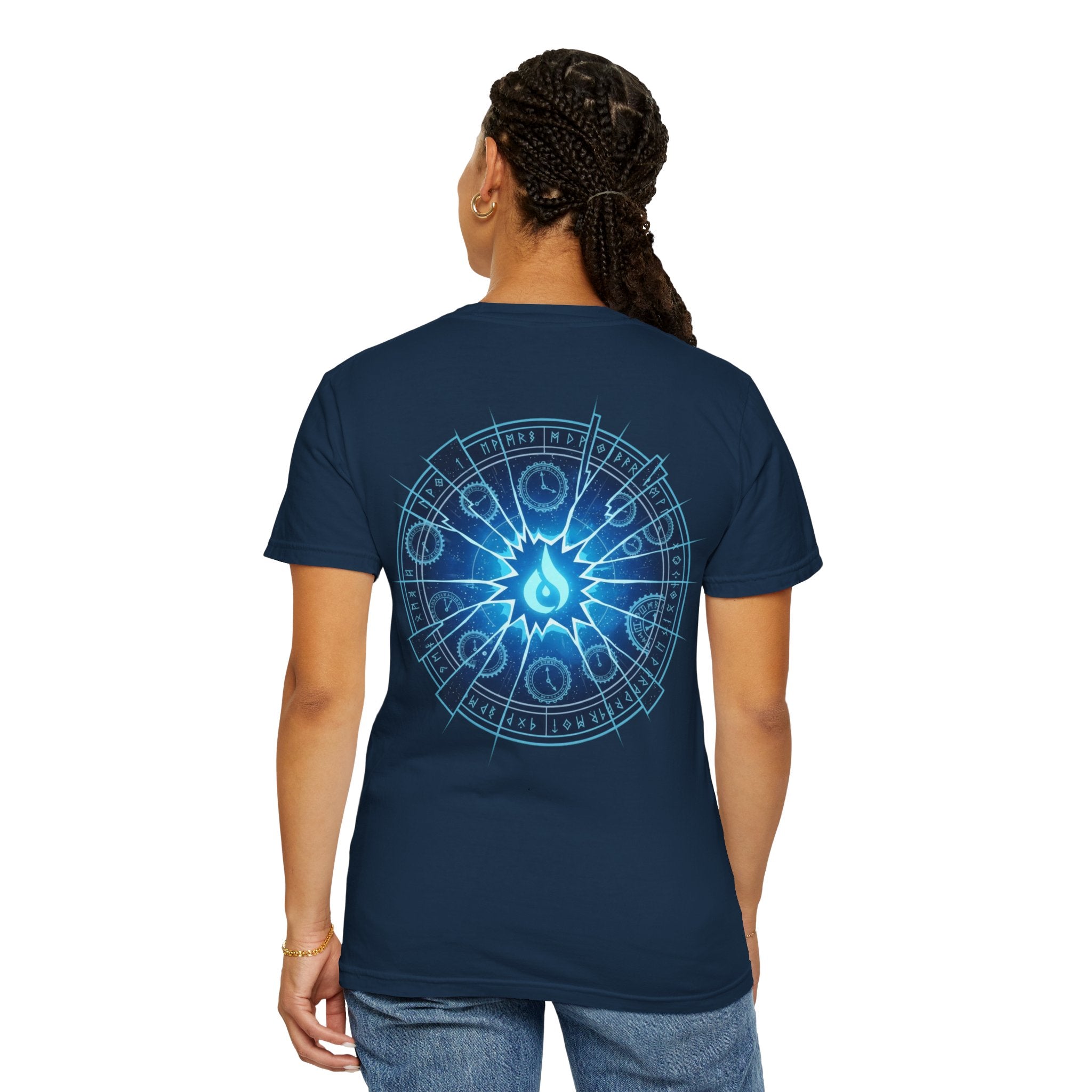 Blue Mana Magic T-shirt — Magic The Gathering Inspired Tee