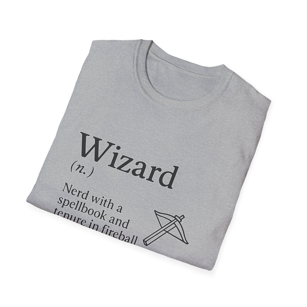 Wizard Class T-Shirt - Funny Dungeons & Dragons Tee
