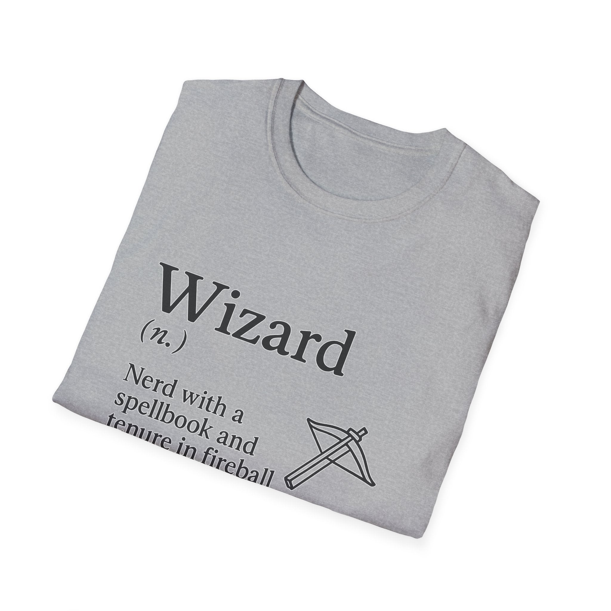 Wizard Class T-Shirt - Funny Dungeons & Dragons Tee