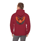 Red Mana Magic: Magic the Gathering Inspired Hoodie