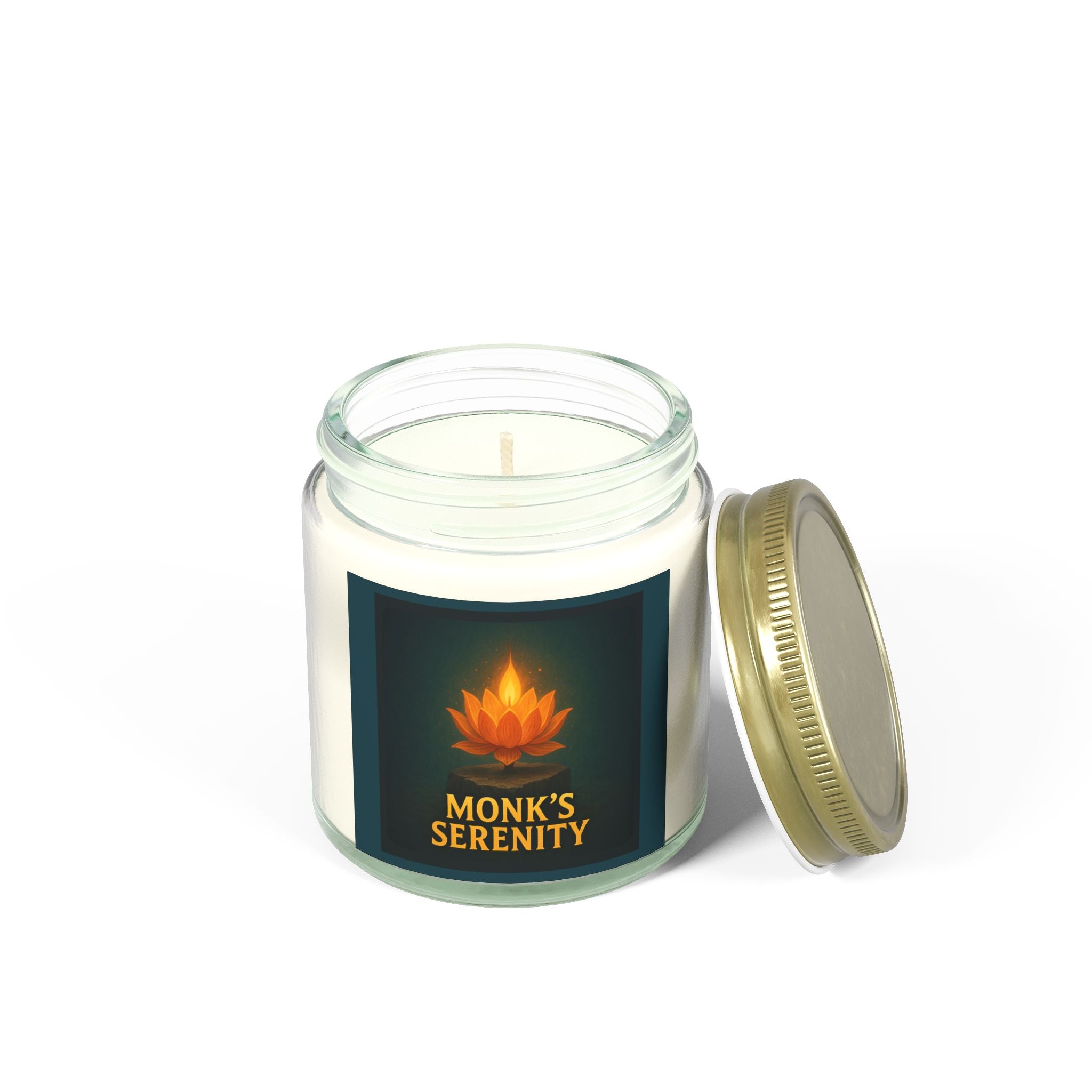 Monk's Serenity Candle - Dungeon & Dragons Inspired Candle