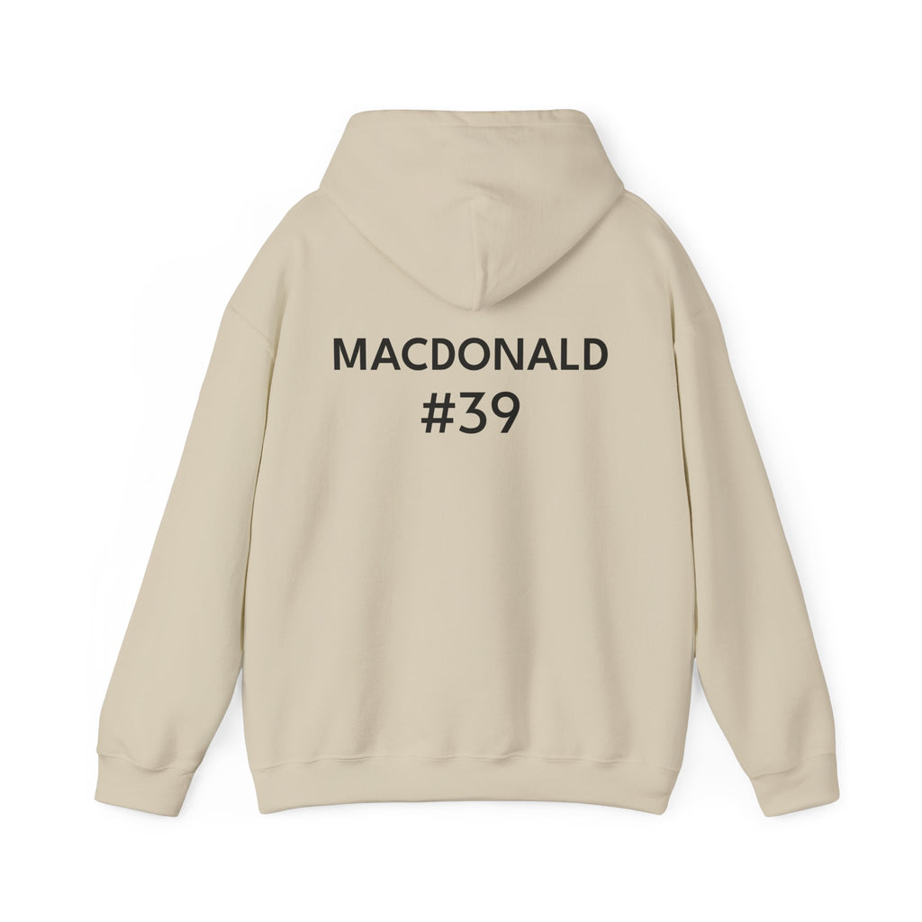 Basketball Player Personalized Hoodie - Custom Name & Number