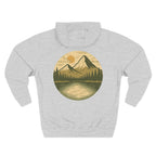 Adventure-Inspired Fleece Hoodie, Roam Free, Cozy Outdoor Apparel, Great for Camping, Travel, Nature Lovers, Gift Idea