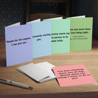 Sassy & Sweet Humorous Greeting Cards (5-Pack)