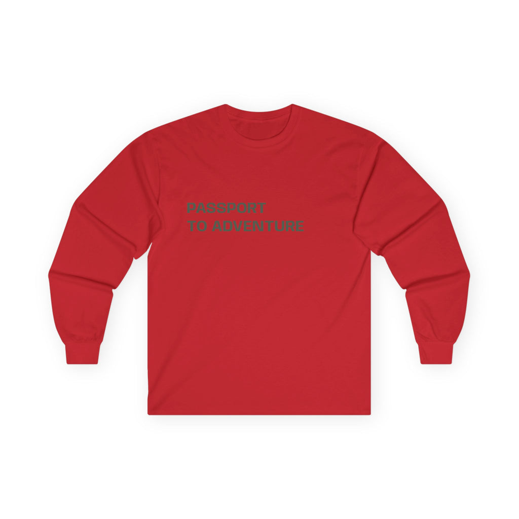 Adventure Long Sleeve Tee, Unisex Outdoors Shirt