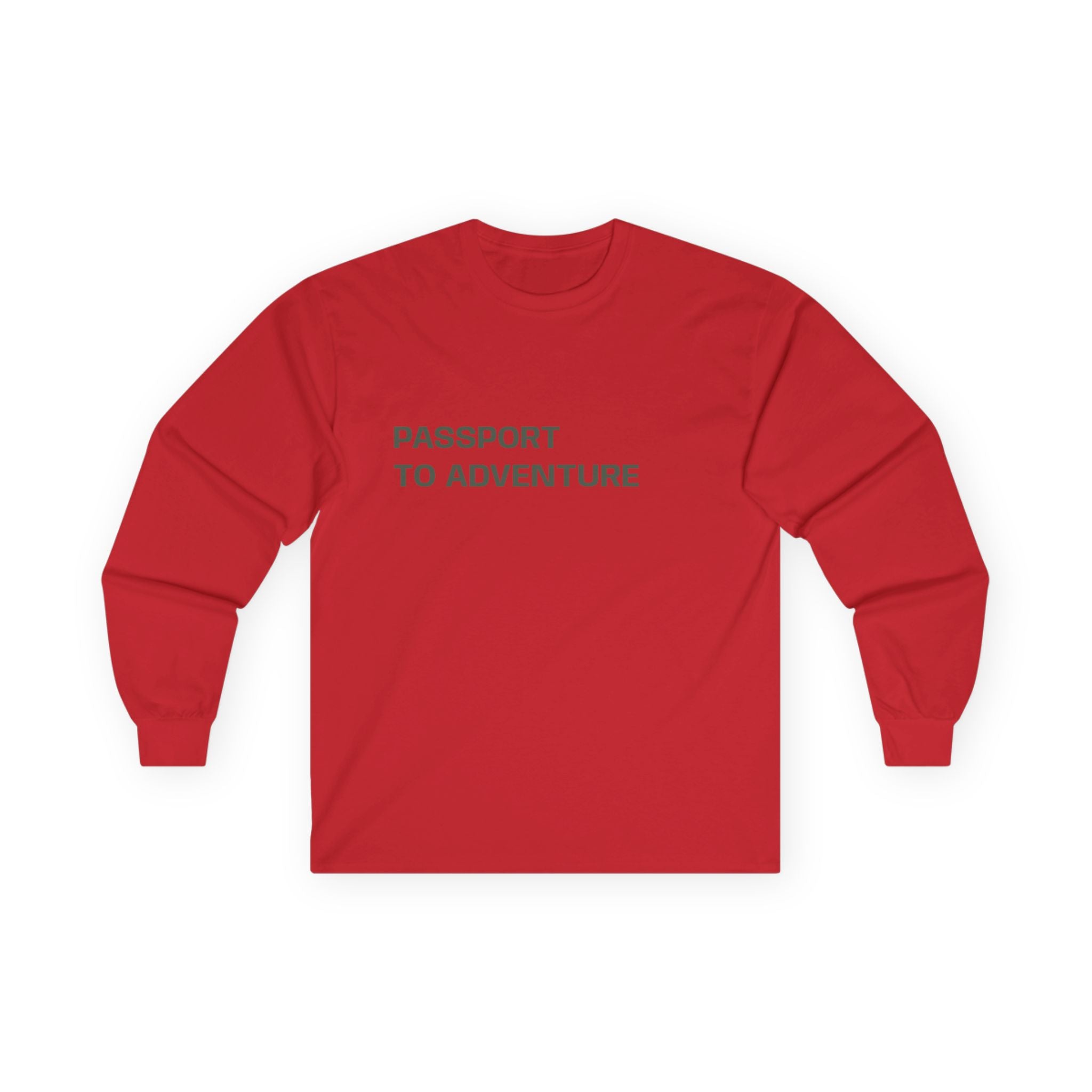 Adventure Long Sleeve Tee, Unisex Outdoors Shirt