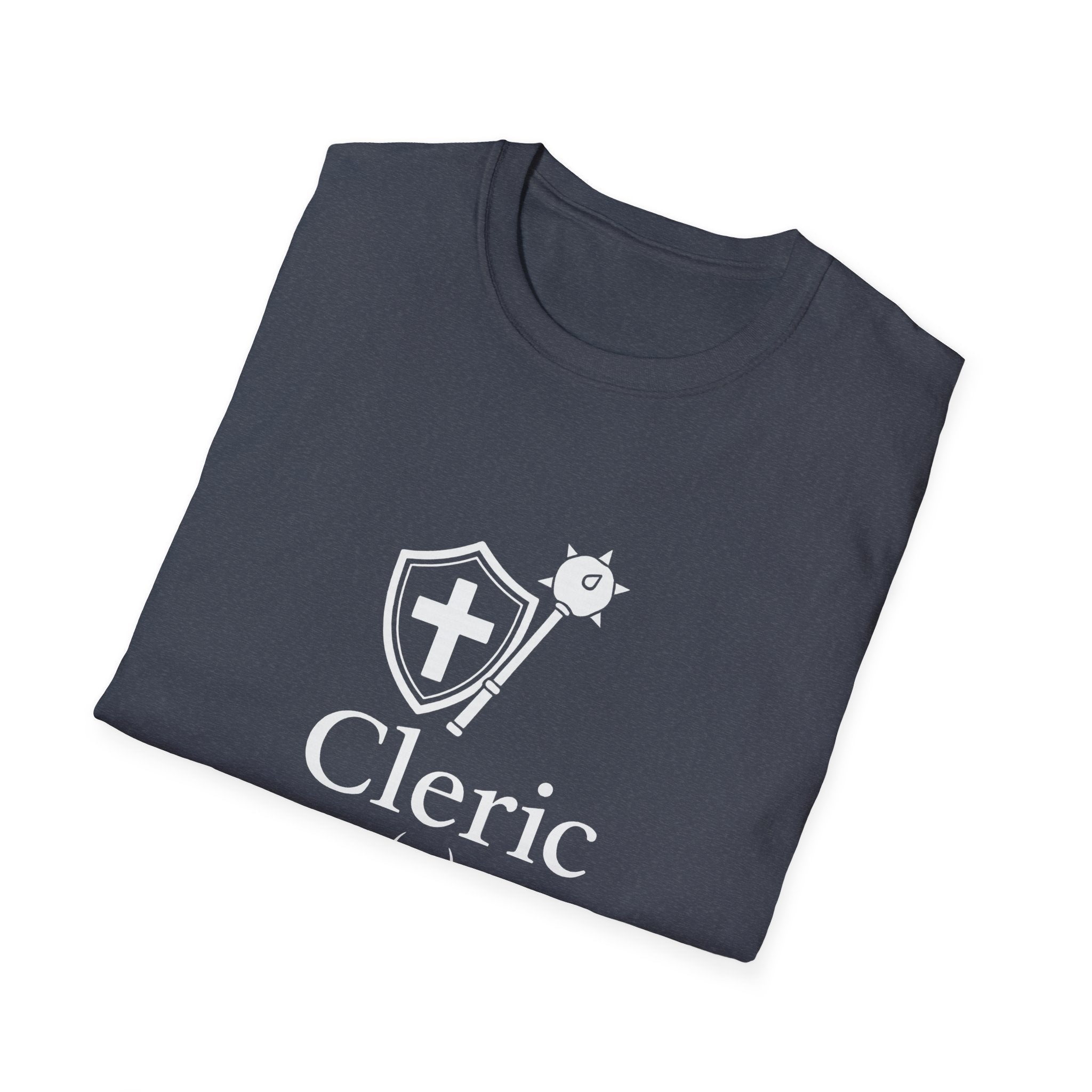 Cleric Class T-Shirt - Funny Dungeons & Dragons Tee