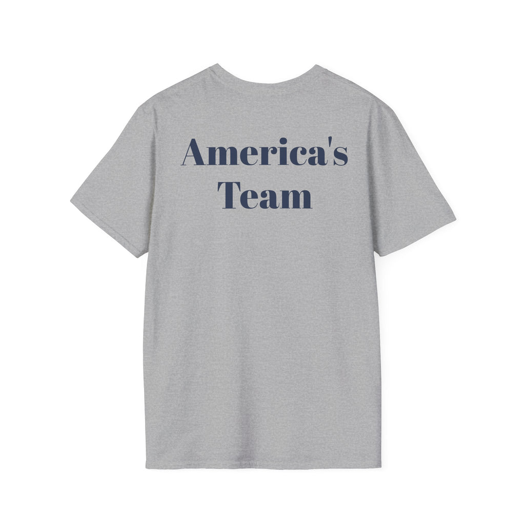 Dallas -Americas Team- T-Shirt - Longhorn Mascot-  Sports Fans