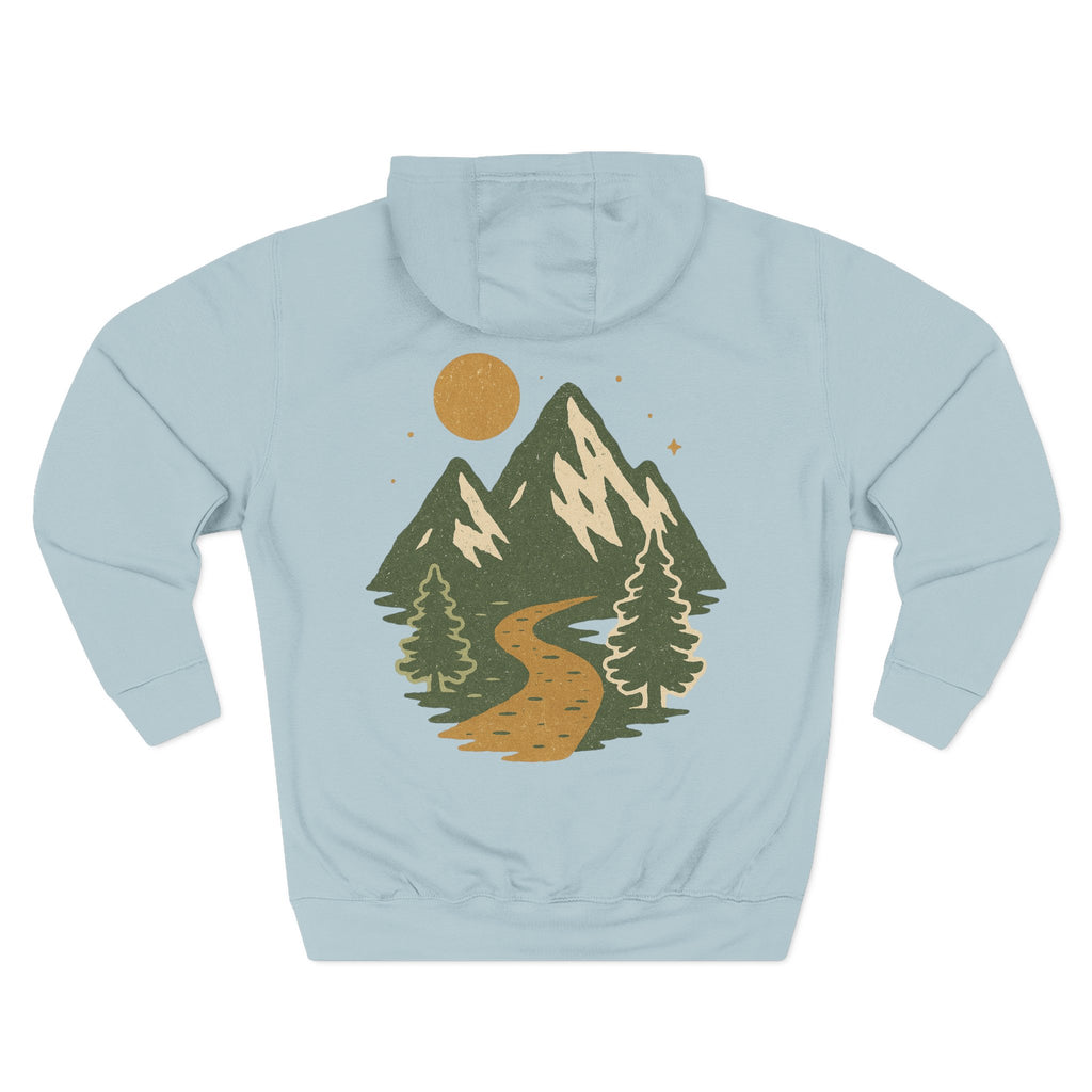 Mountain and Pine Fleece Hoodie